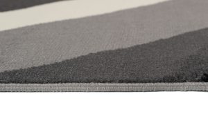 Teppich Dream Dunkelgrau Creme Geometrisch