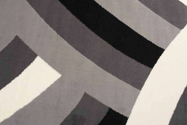 Teppich Dream Dunkelgrau Creme Geometrisch