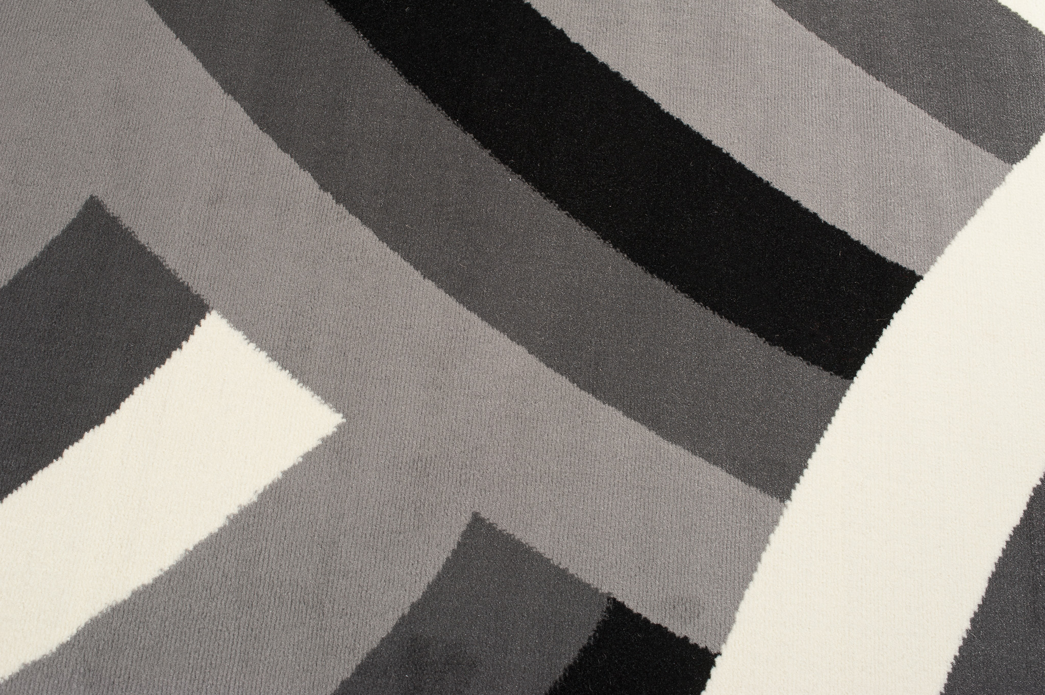 Teppich Dream Dunkelgrau Creme Geometrisch