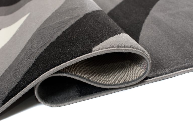 Teppich Dream Dunkelgrau Creme Geometrisch