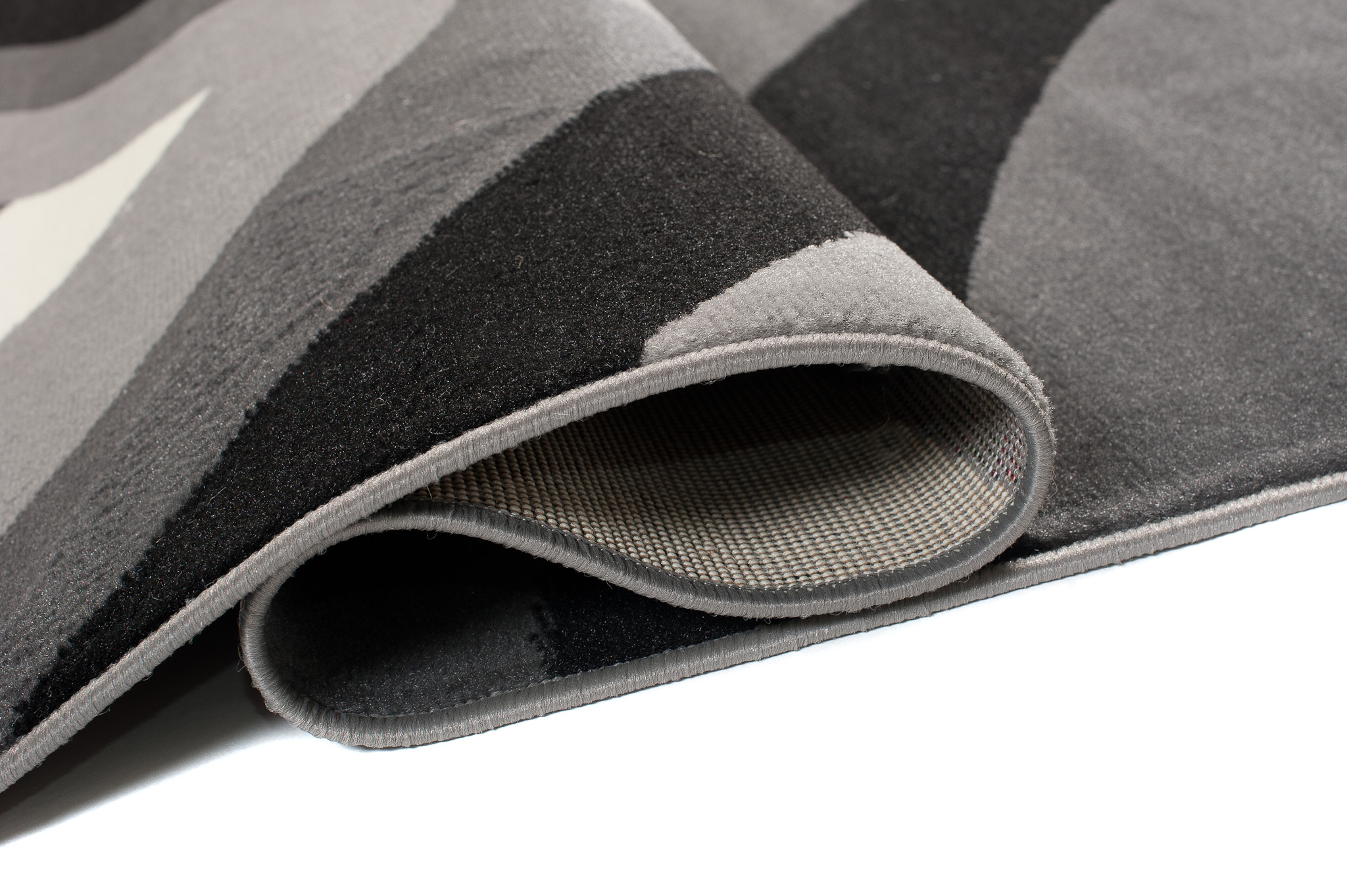 Teppich Dream Dunkelgrau Creme Geometrisch