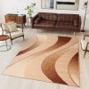 Teppich Dream Modern Hell Braun Beige Wellen