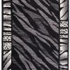 Teppich Dream Modern Grau Schwarz Tigermotiv