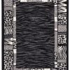 Teppich Dream Modern Schwarz Grau Tiermotiv