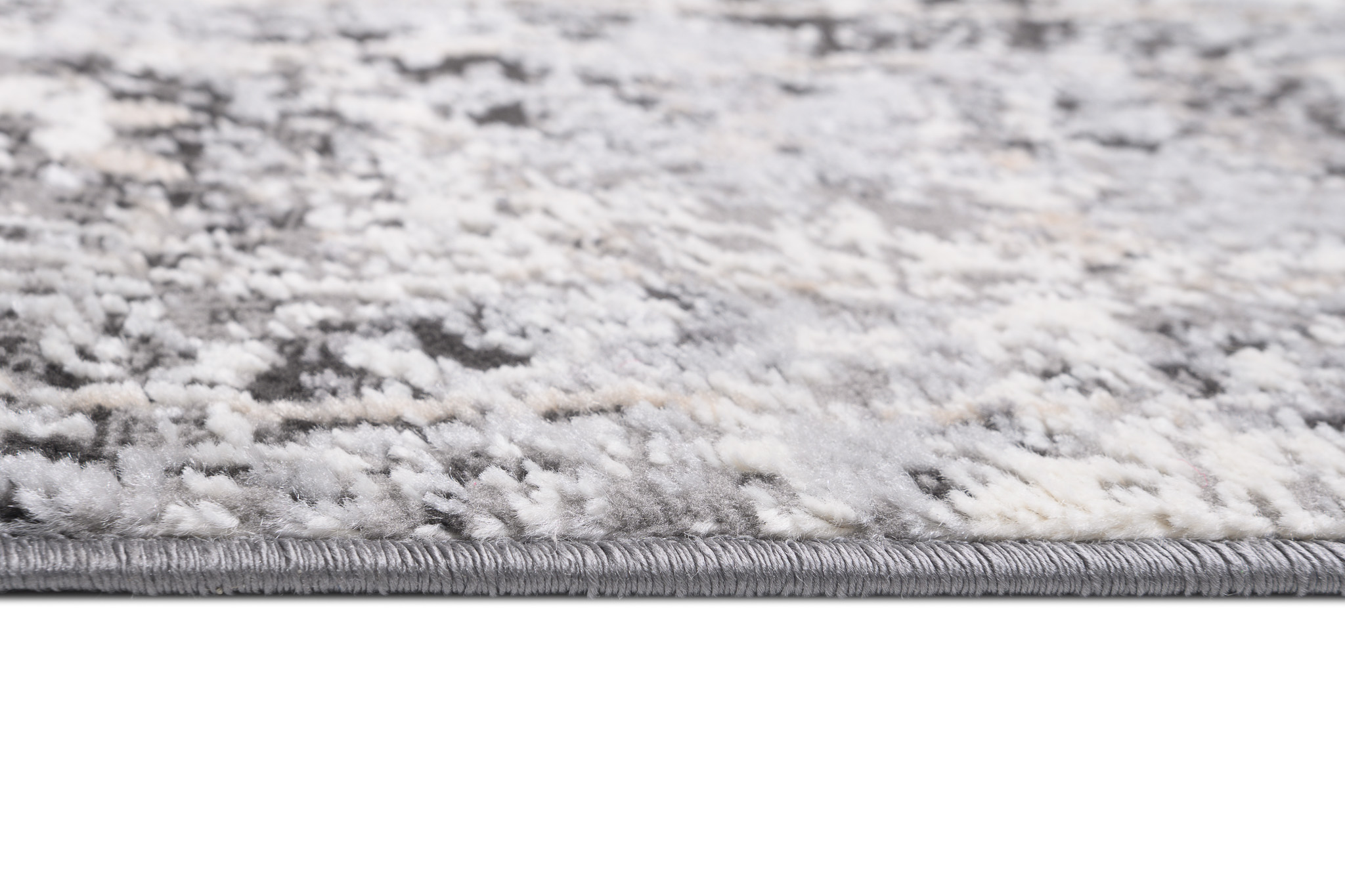 Teppich Valley Dunkelgrau Vintage Rosette