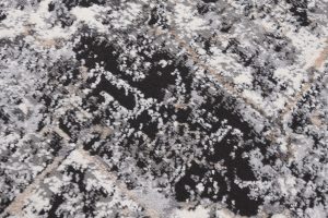 Teppich Valley Dunkelgrau Vintage Rosette