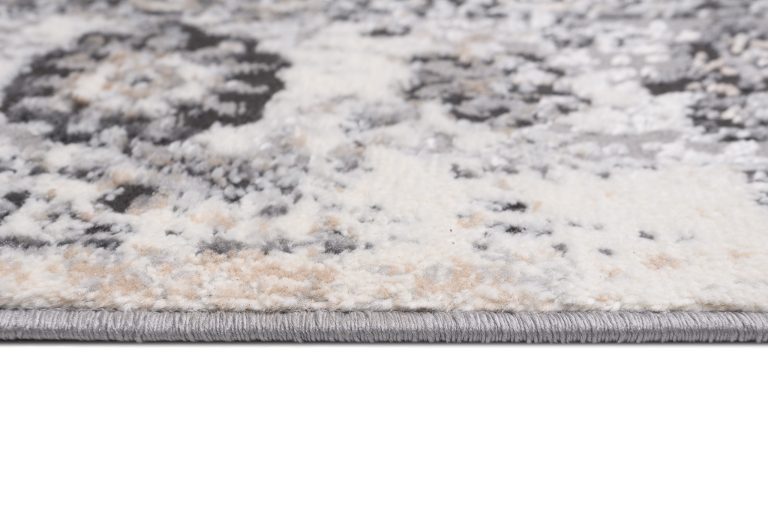 Teppich Valley Anthrazit Vintage Rosette