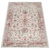 Teppich Retro Rostbraun Grau Ornamente Vintage