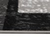 Teppich Dream Geometrisch Grau Schwarz Rechtecke