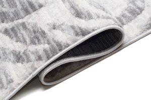 Teppich Valley Grau Abstrakt Zebra Streifen