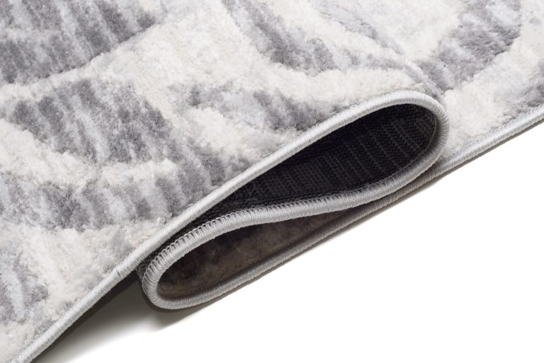 Teppich Valley Grau Abstrakt Zebra Streifen