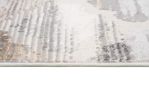 Teppich Valley Grau Fuchsrot Marokkanisch Kleeblatt