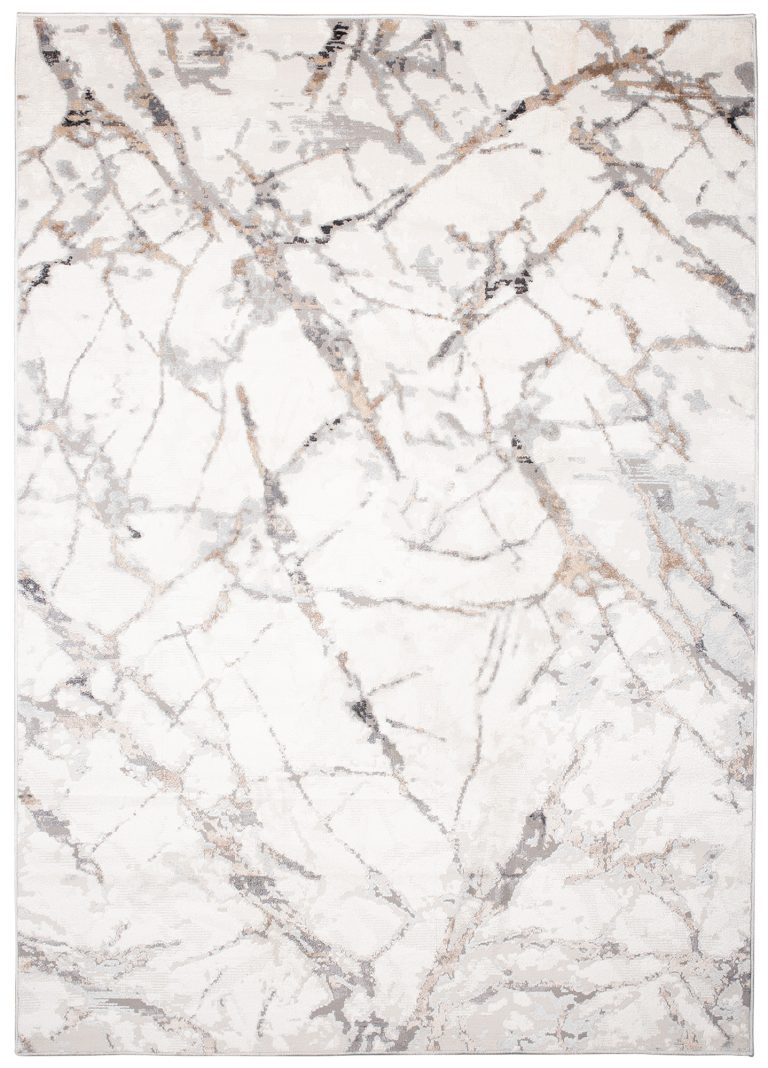 Teppich Valley Grau Modern Linien