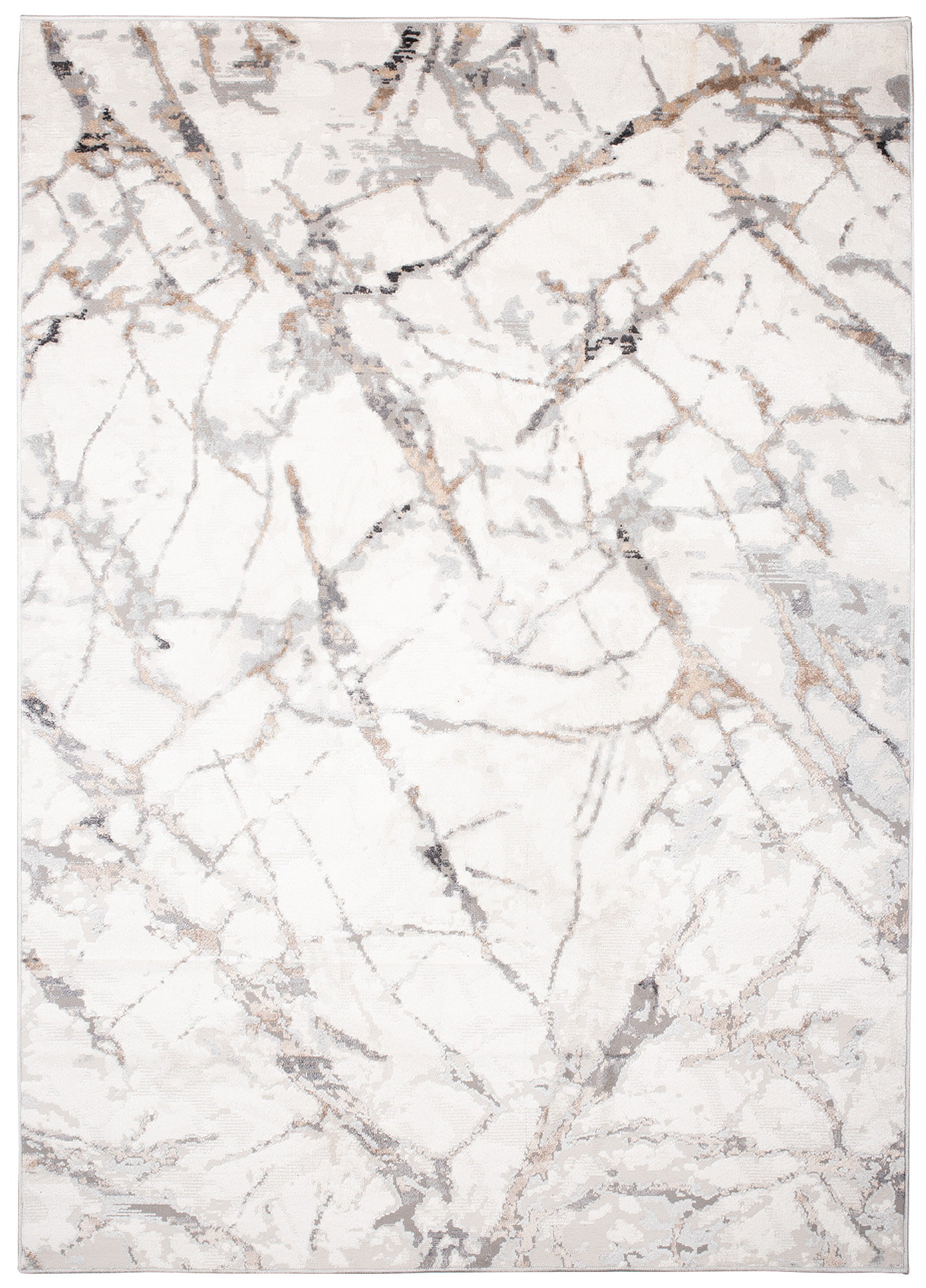 Teppich Valley Grau Modern Linien