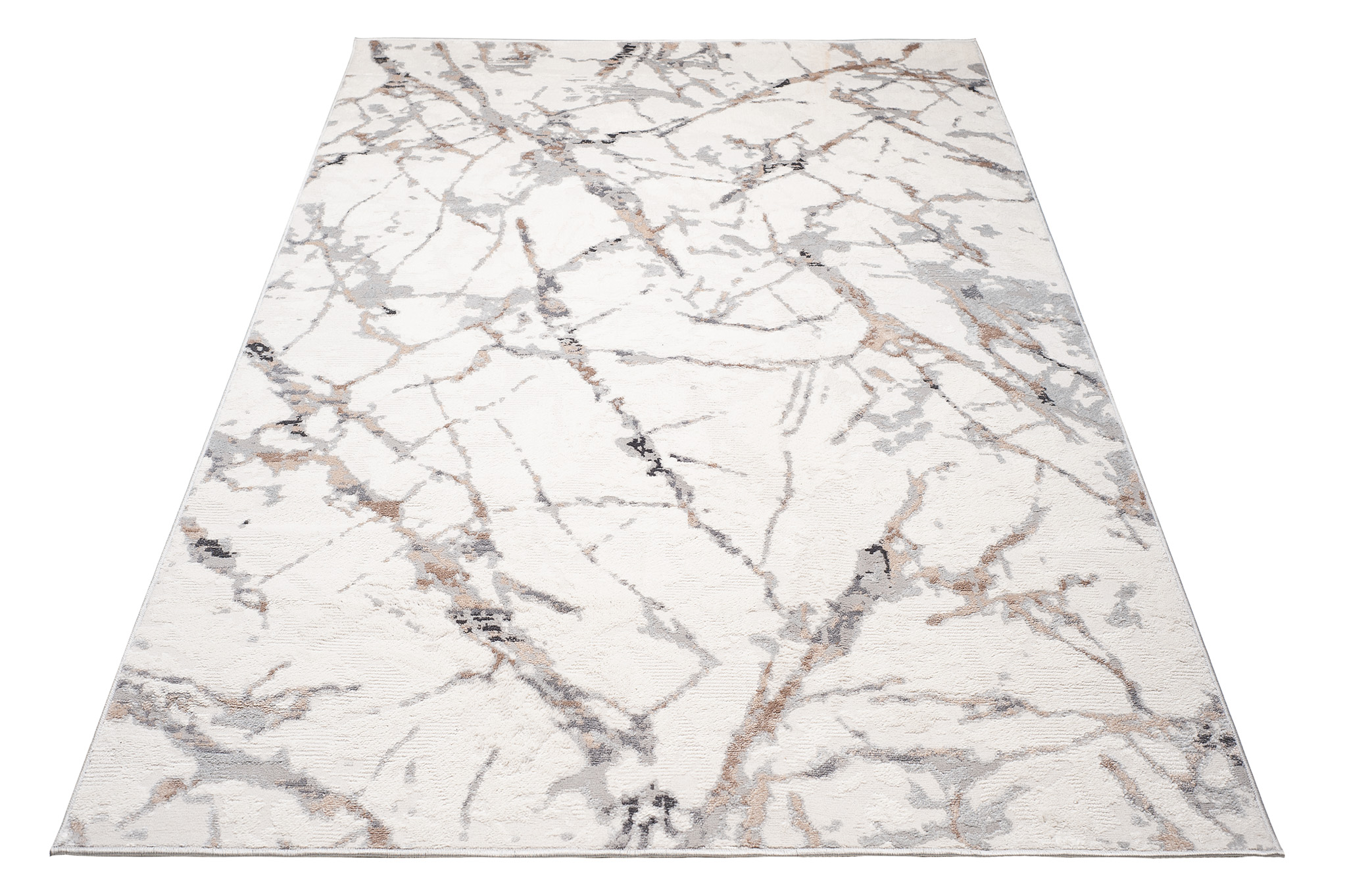 Teppich Valley Grau Modern Linien