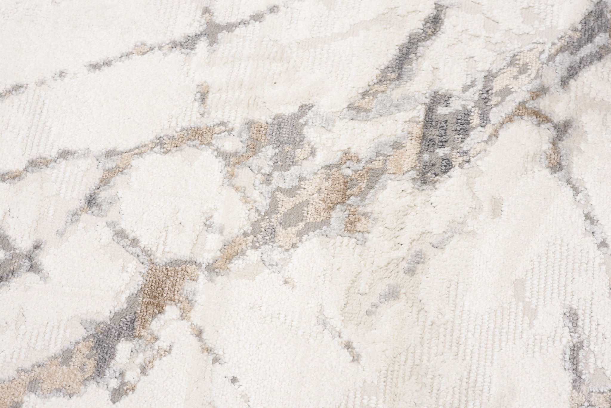 Teppich Valley Grau Modern Linien