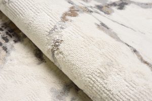 Teppich Valley Grau Modern Linien