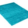 Teppich Essence Shaggy Einfarbig Türkis