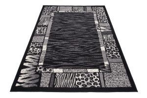 Teppich Dream Modern Schwarz Grau Tiermotiv
