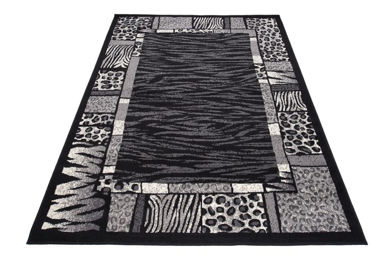 Teppich Dream Modern Schwarz Grau Tiermotiv