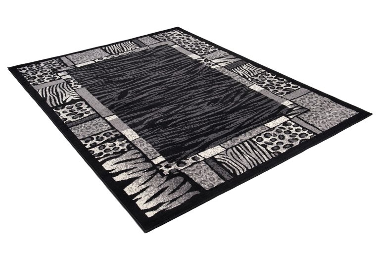 Teppich Dream Modern Schwarz Grau Tiermotiv