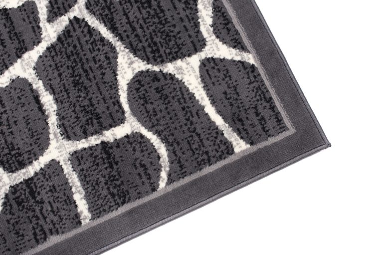 Teppich Dream Dunkelgrau Tiermotiv Rahmen