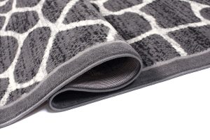 Teppich Dream Dunkelgrau Tiermotiv Rahmen