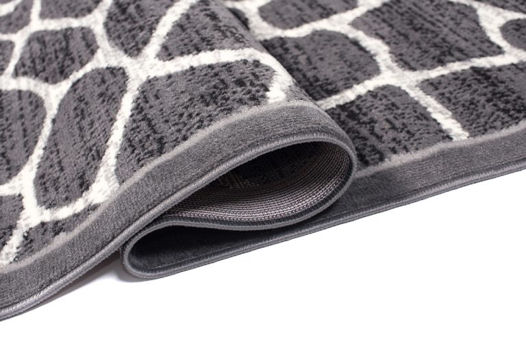 Teppich Dream Dunkelgrau Tiermotiv Rahmen