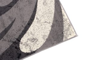 Teppich Dream Abstrakt Grau Dünne Wellen