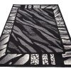 Teppich Dream Modern Grau Schwarz Tigermotiv