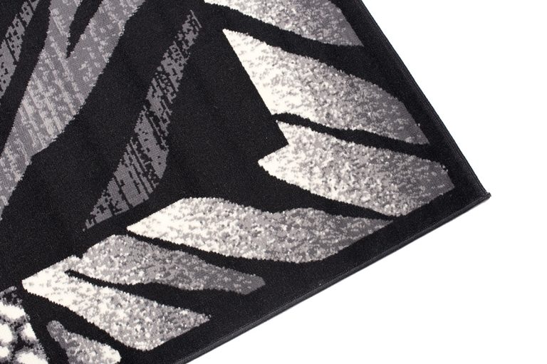 Teppich Dream Modern Grau Schwarz Tigermotiv