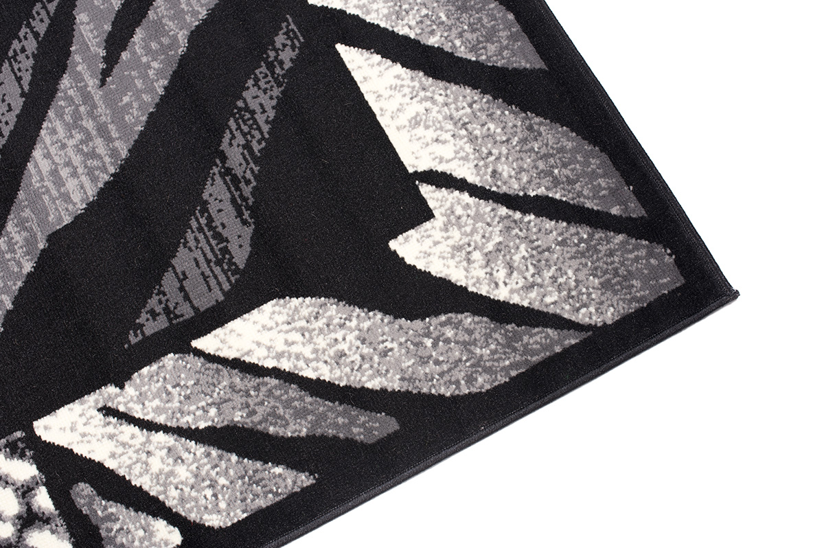 Teppich Dream Modern Grau Schwarz Tigermotiv