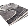 Teppich Dream Abstrakt Grau Breite Wellen
