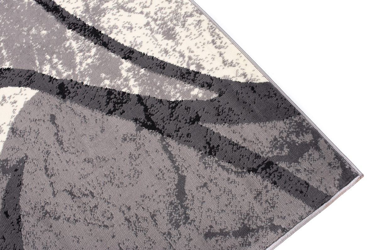 Teppich Dream Abstrakt Grau Breite Wellen