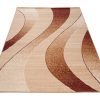 Teppich Dream Modern Hell Braun Beige Wellen
