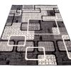 Teppich Dream Grau Schwarz Geometrisch Rechtecke