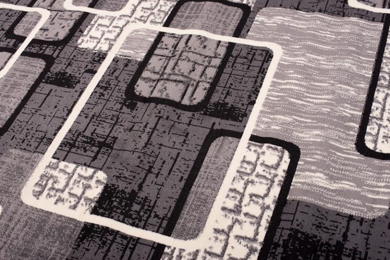Teppich Dream Grau Schwarz Geometrisch Rechtecke