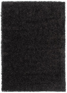Teppich Essence Shaggy Einfarbig Anthrazit