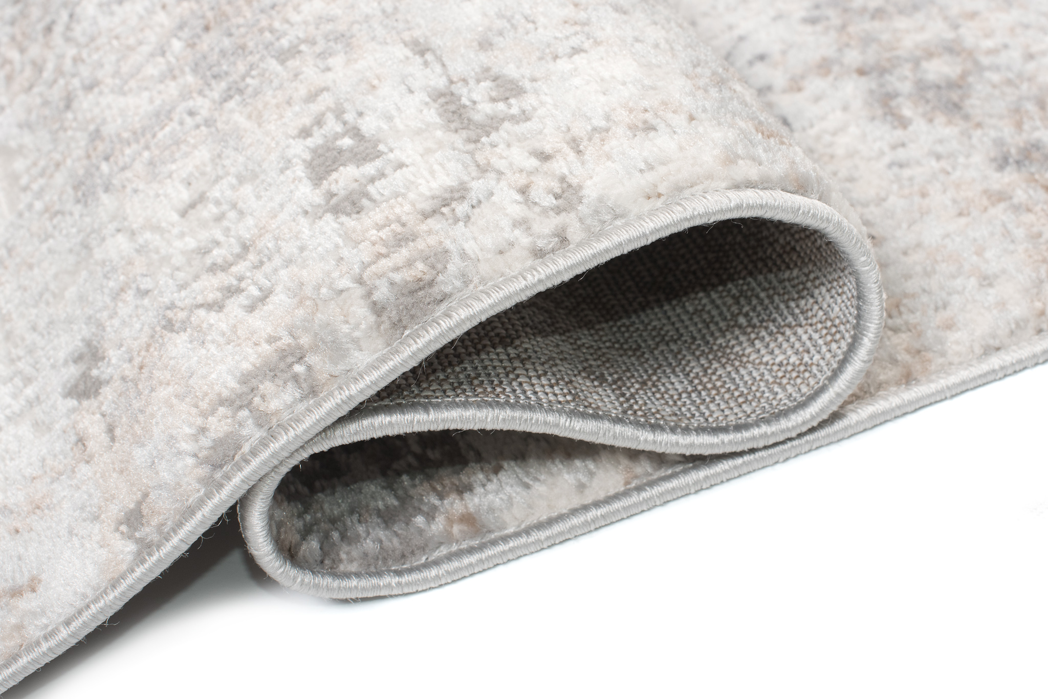 Teppich Valley Grau Beige Geometrisch Quadrat