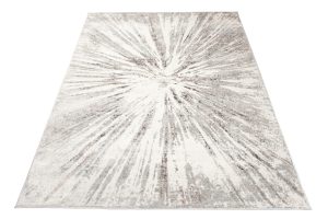 Teppich Valley Grau Beige Abstrakt Glass