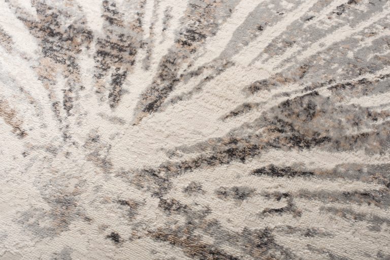 Teppich Valley Grau Beige Abstrakt Glass