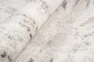 Teppich Valley Grau Beige Abstrakt Glass