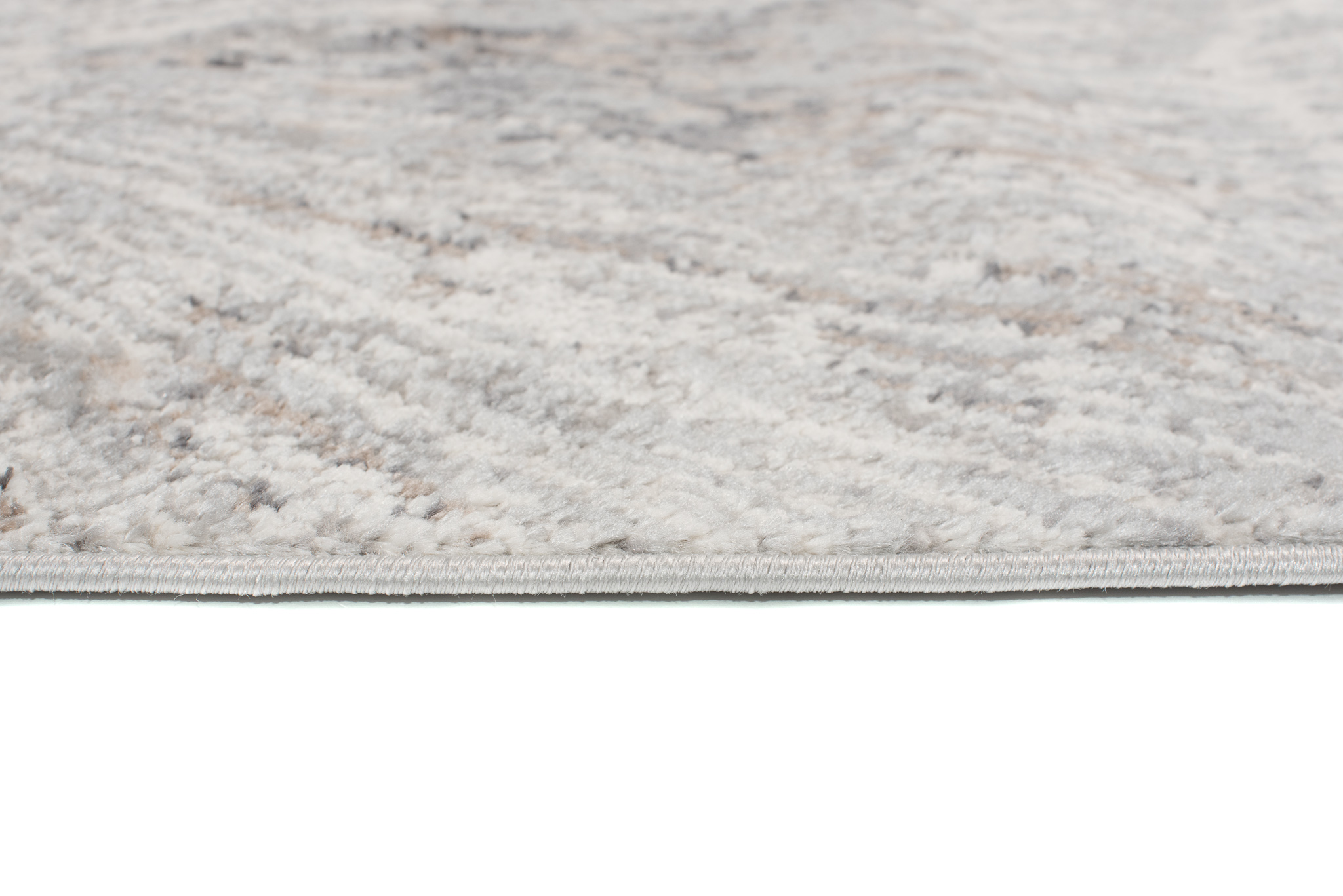 Teppich Valley Grau Fuchsrot Modern Linien