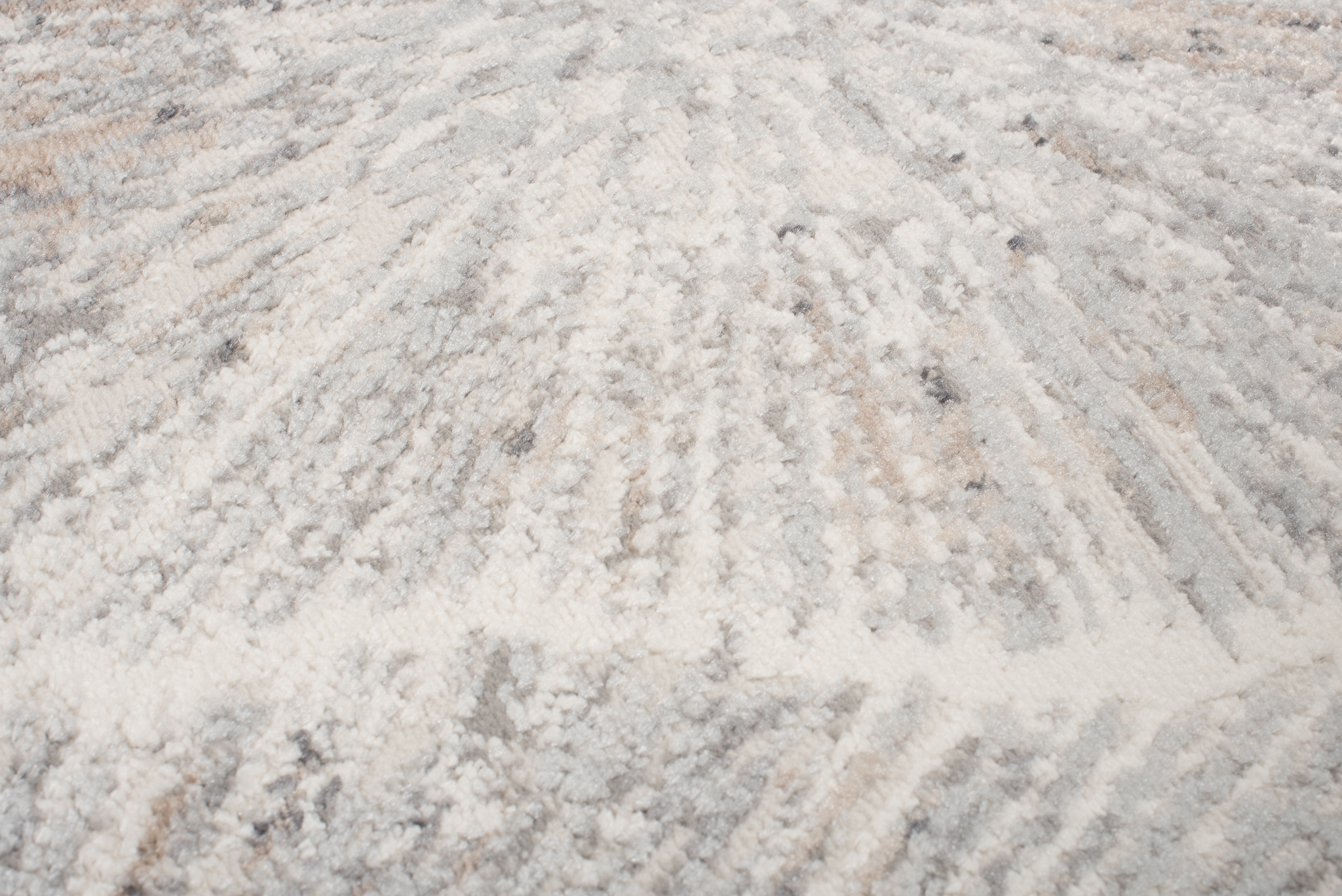 Teppich Valley Grau Fuchsrot Modern Linien