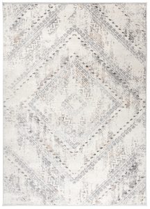 Teppich Valley Grau Vintage Ethno Diamant