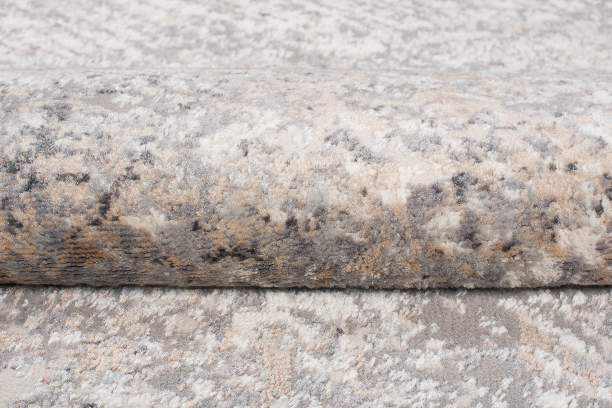 Teppich Valley Dunkelgrau Abstrakt Linien