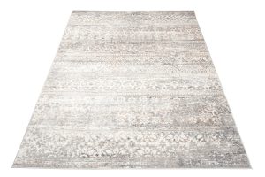 Teppich Valley Grau Mehrfarbig Vintage Blumen