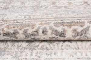 Teppich Valley Grau Mehrfarbig Vintage Blumen