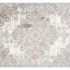 Teppich Valley Grau Beige Vintage Blumen