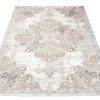 Teppich Valley Grau Beige Vintage Blumen